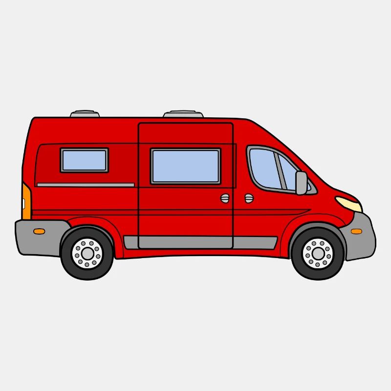 Camper VAN / Kastenwagen ROT