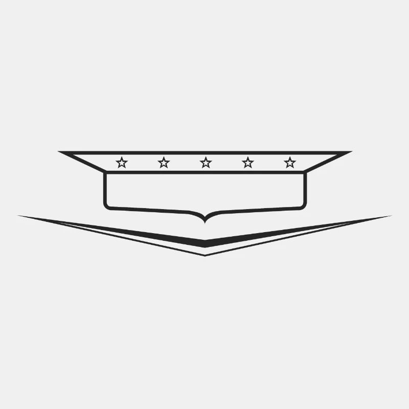 Cadre Classic Car Emblem vide, concevez vous-même