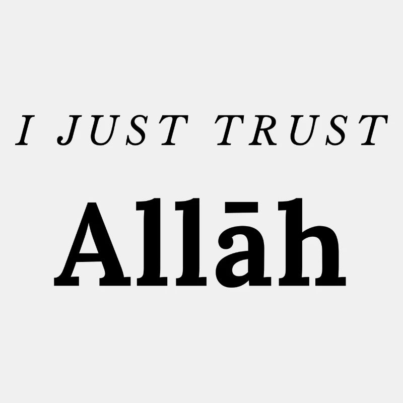 Ich vertraue Allāh einfach