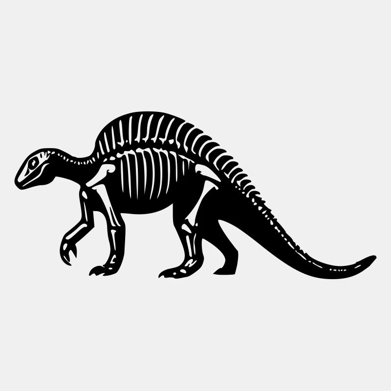 Dinosaurier-Fossil