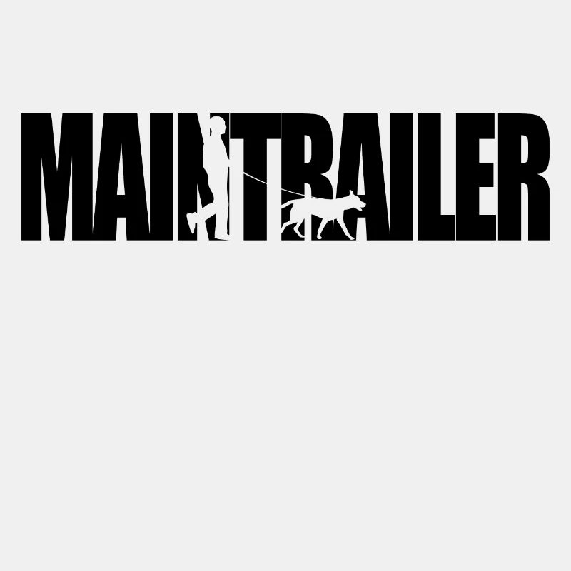 Mantrailing Silhouette Findehund Hunde