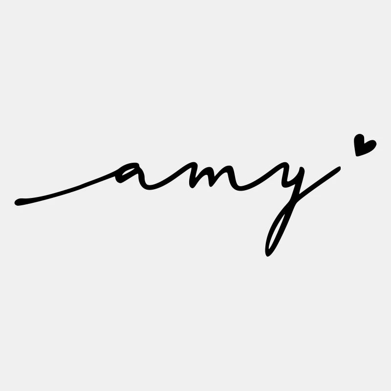 Amy Schreibschrift Name