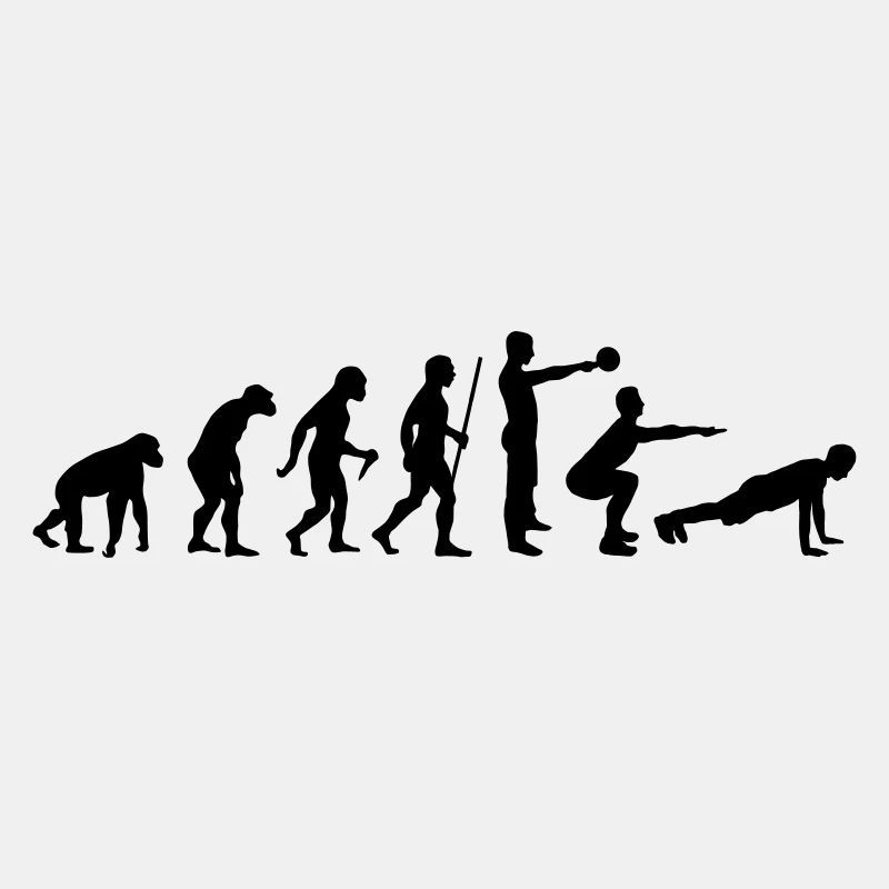 Evolution - Kettlebell Squat Push Ups
