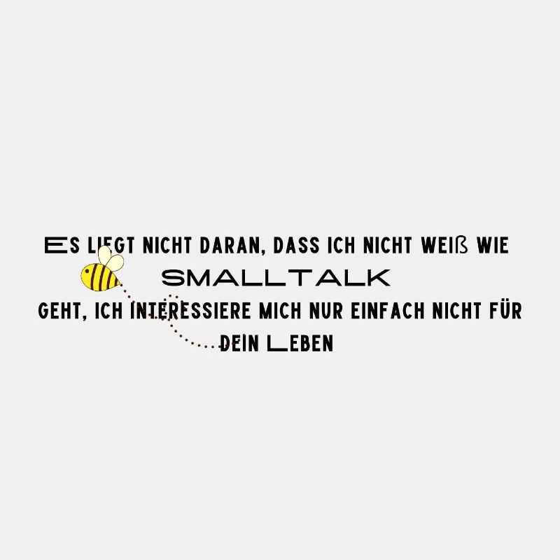 Design mit Spruch