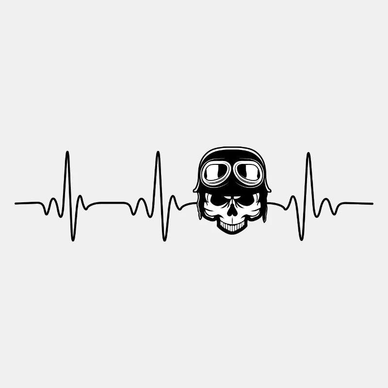 Heartbeat Skull