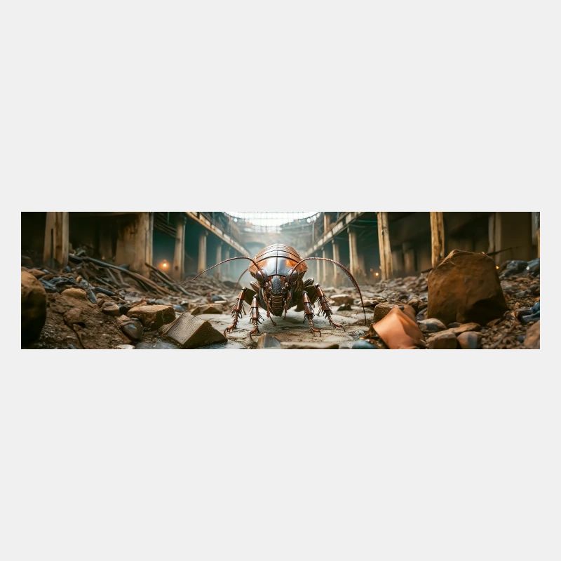 apocalypse monde après l’humanité cafard géant
