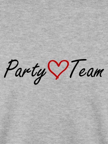 Party Team Herz