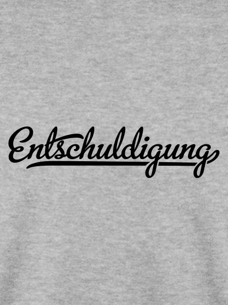 Entschuldigung