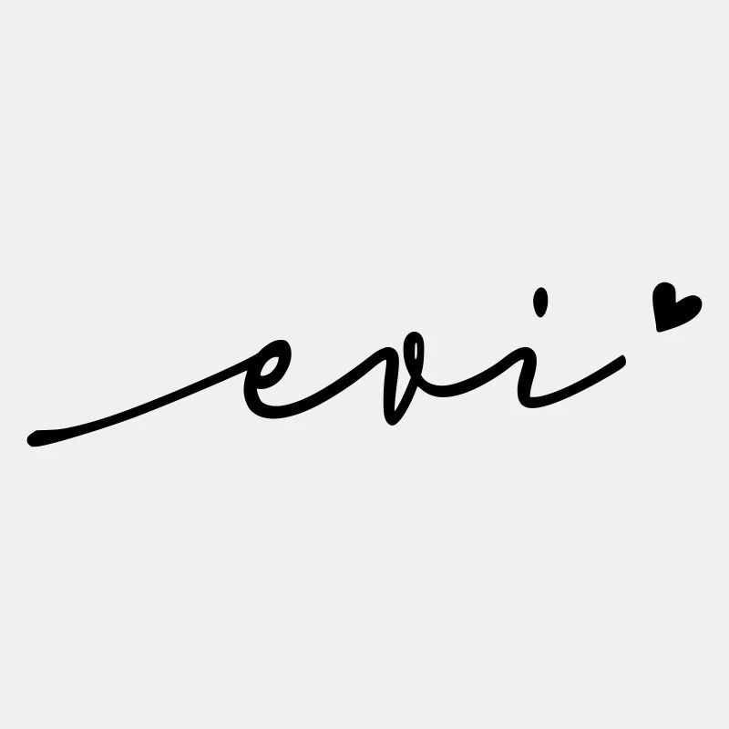Evi Cursive Name