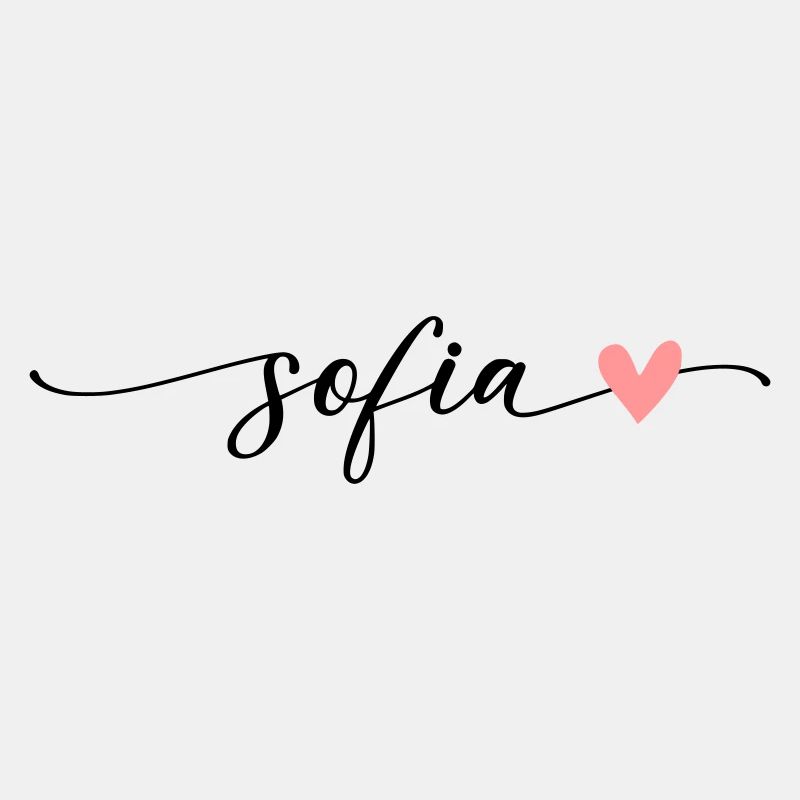 Sofia Name Calligraphy Font