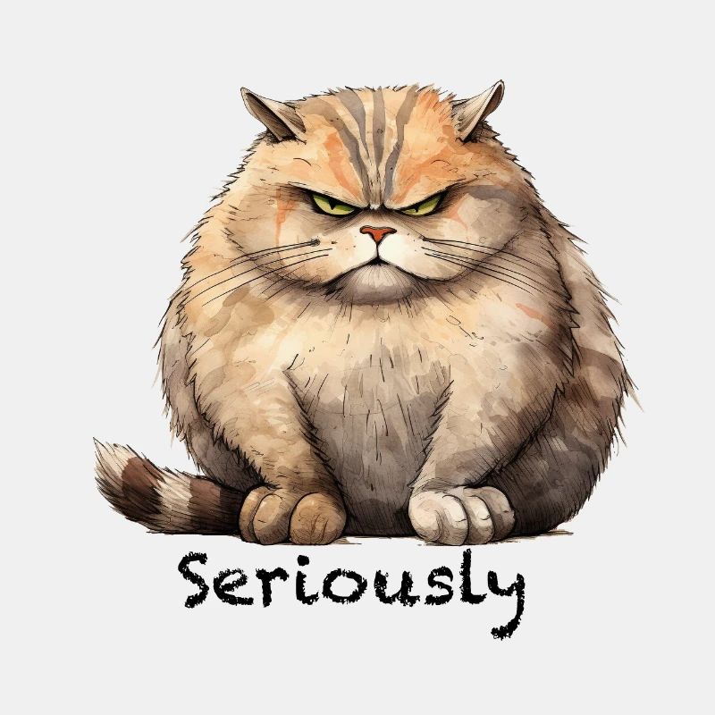 Crumpy Cat Seriously