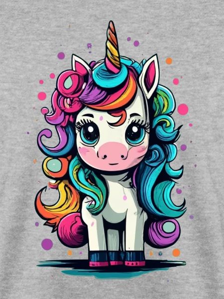 Fett süßes Einhorn