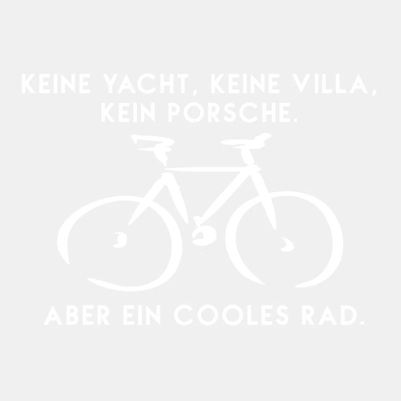 Aber ein cooles Rad!