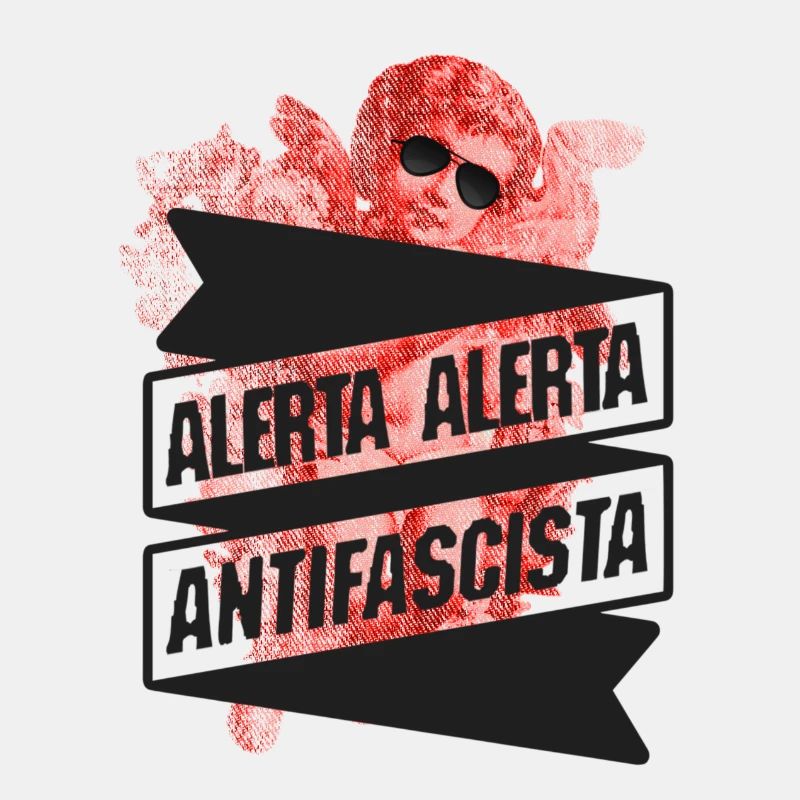 ANTIFA antifaschistisch Engel