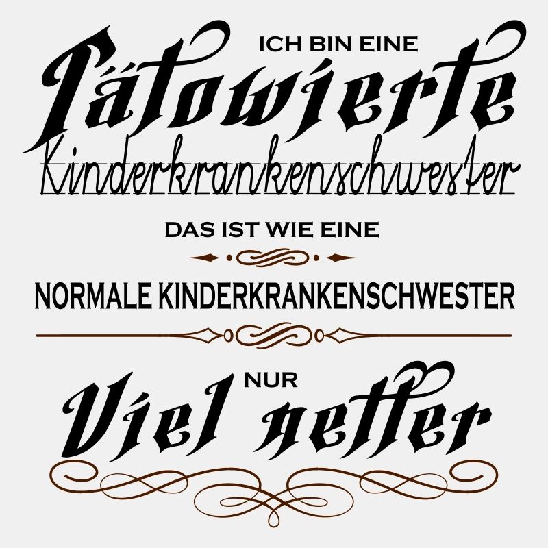 Tätowierte Kinderkrankenschwestern sind netter!