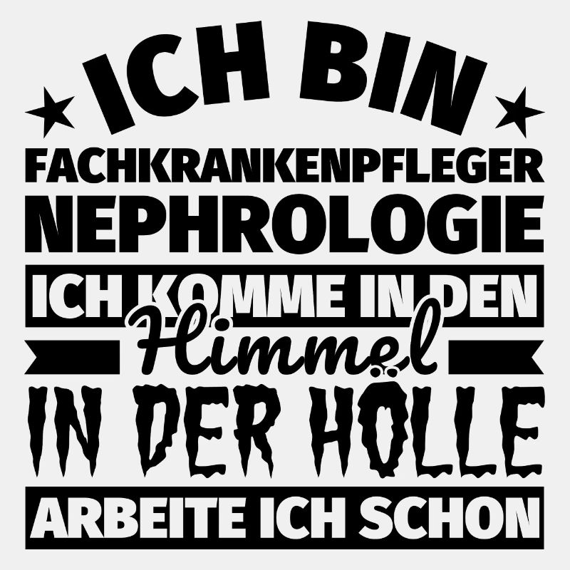 Fachkrankenpfleger Nephrologie Geschenk lustig Him
