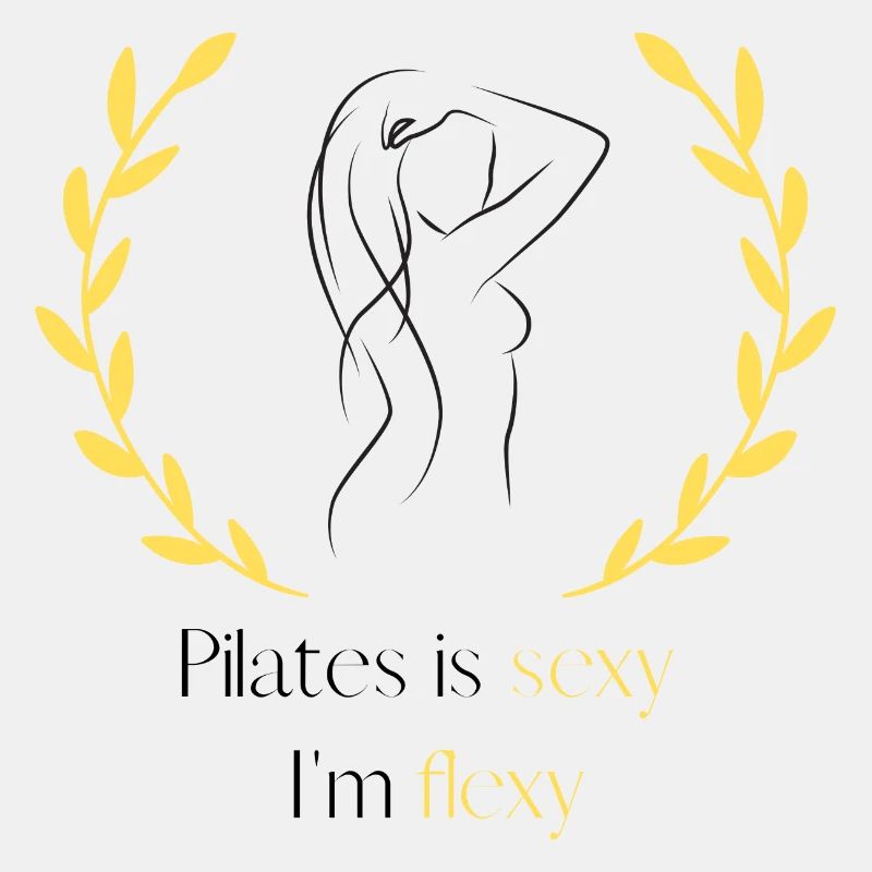 Pilates ist sexy, ich bin flexibel