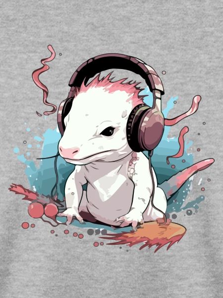 Axo, der audiophile Axolotl