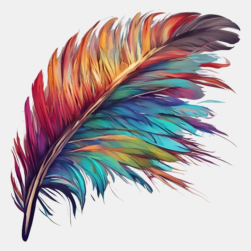 Feather clorful