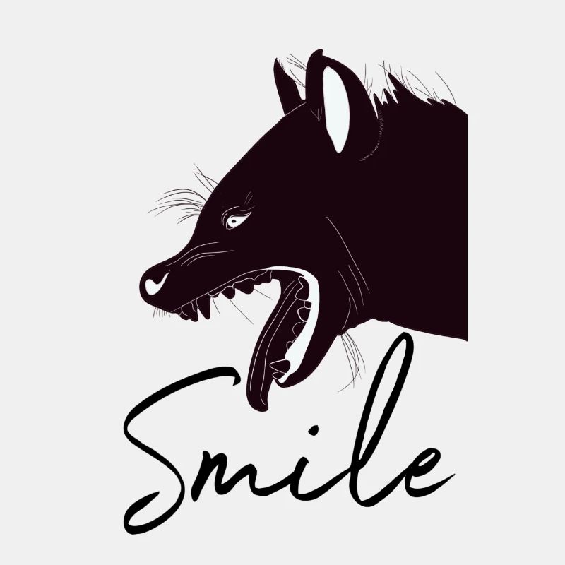 Happy hyena