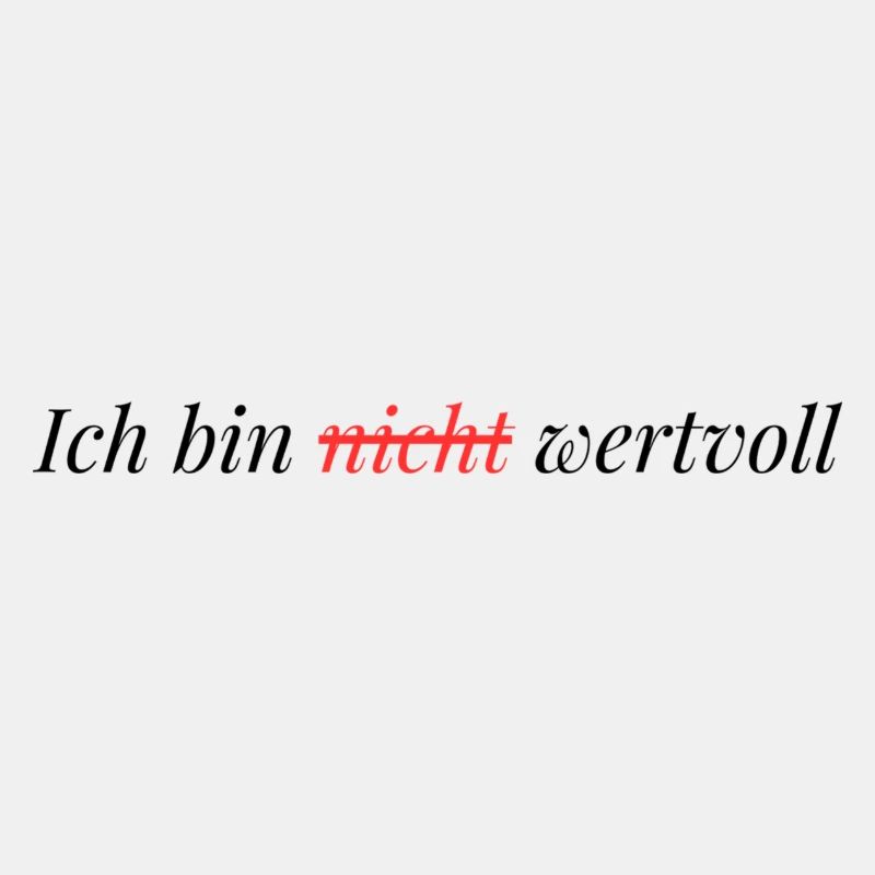 Ich bin wertvoll