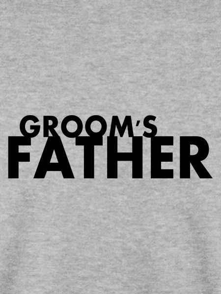 Grooms father