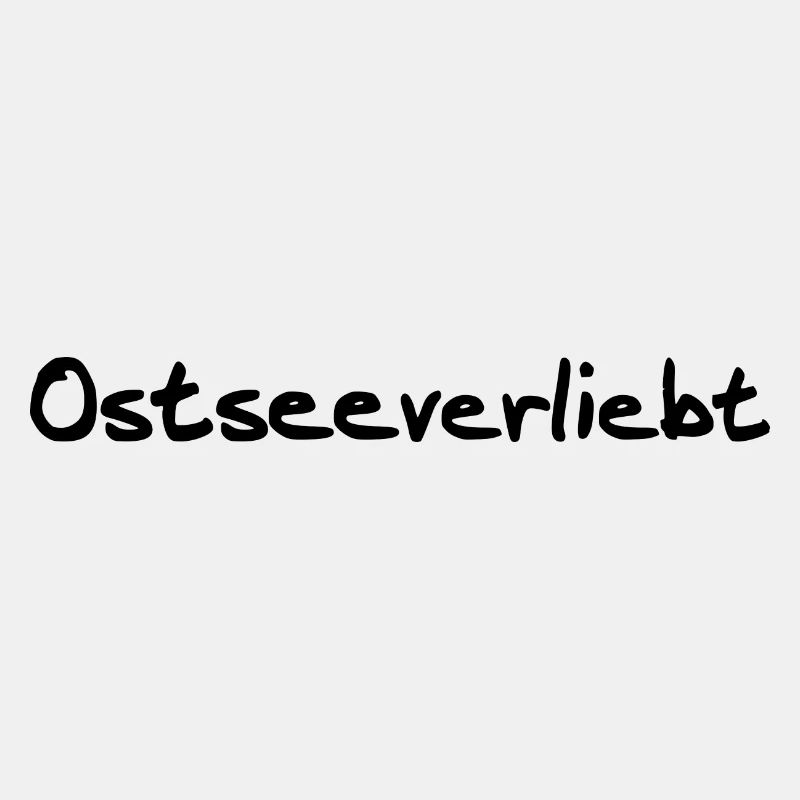 Ostseeverliebt schwarz