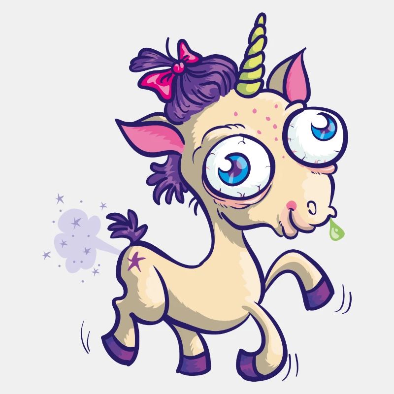 Hässliches Einhorn