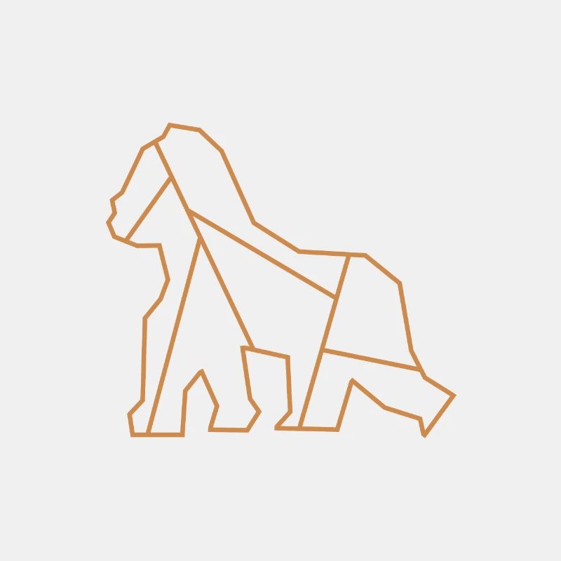 Affe | Tier | Logo | Gorilla