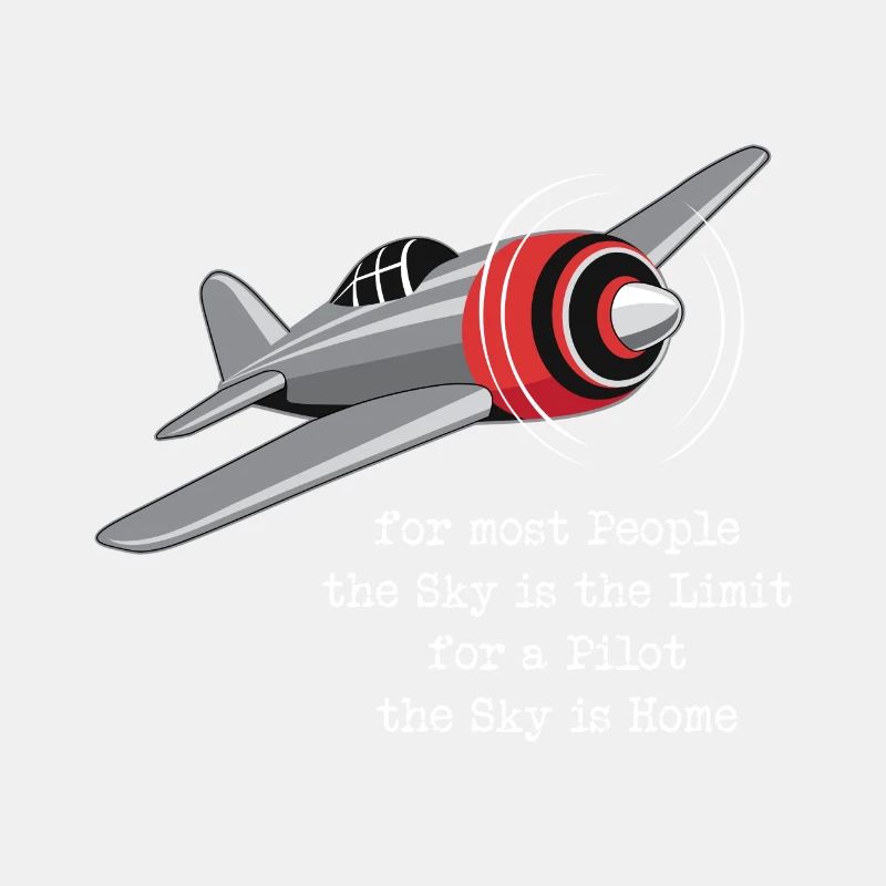 Pilot Luftfahrt Flugzeug Fliegen Geschenk