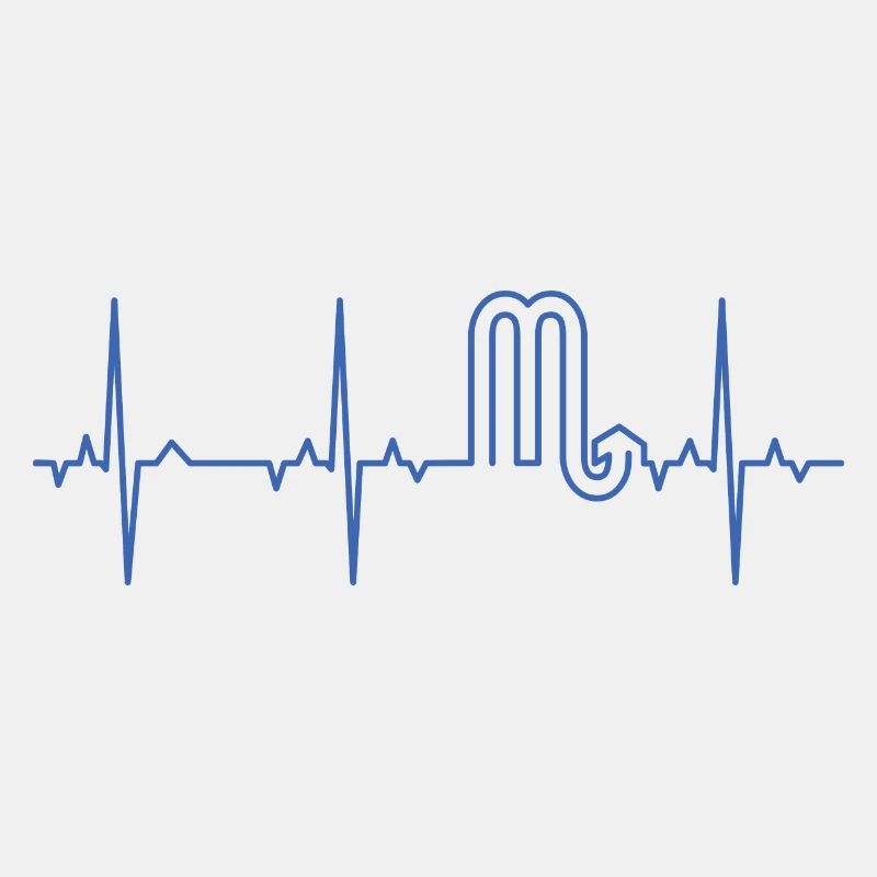 EKG Sternzeichen - Skorpion