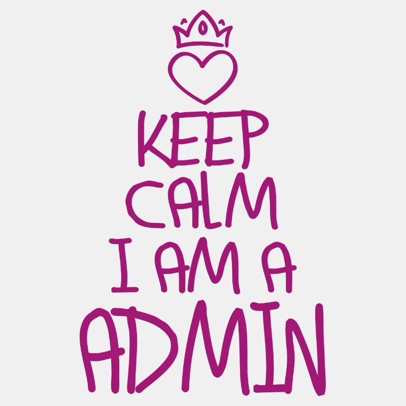 Keep Calm Admin cool admin gift