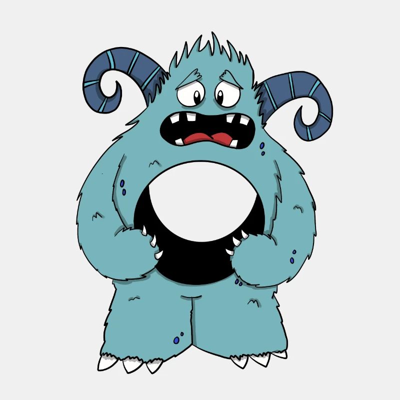 Leeres Monster
