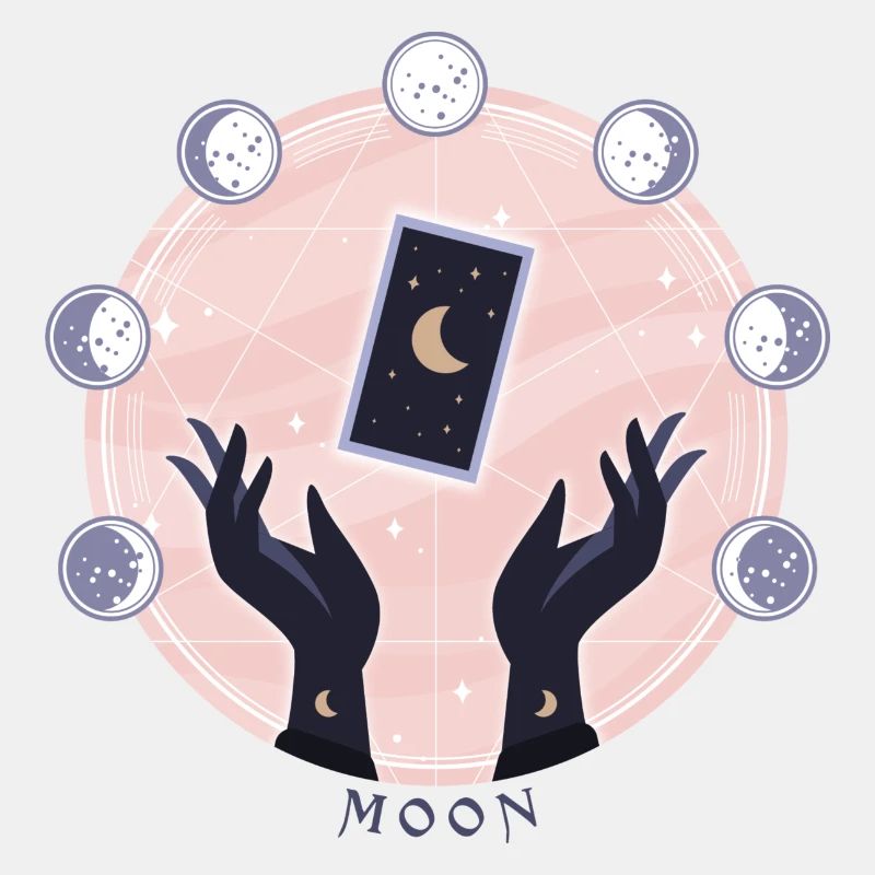 Lunar Magic Tarot Card
