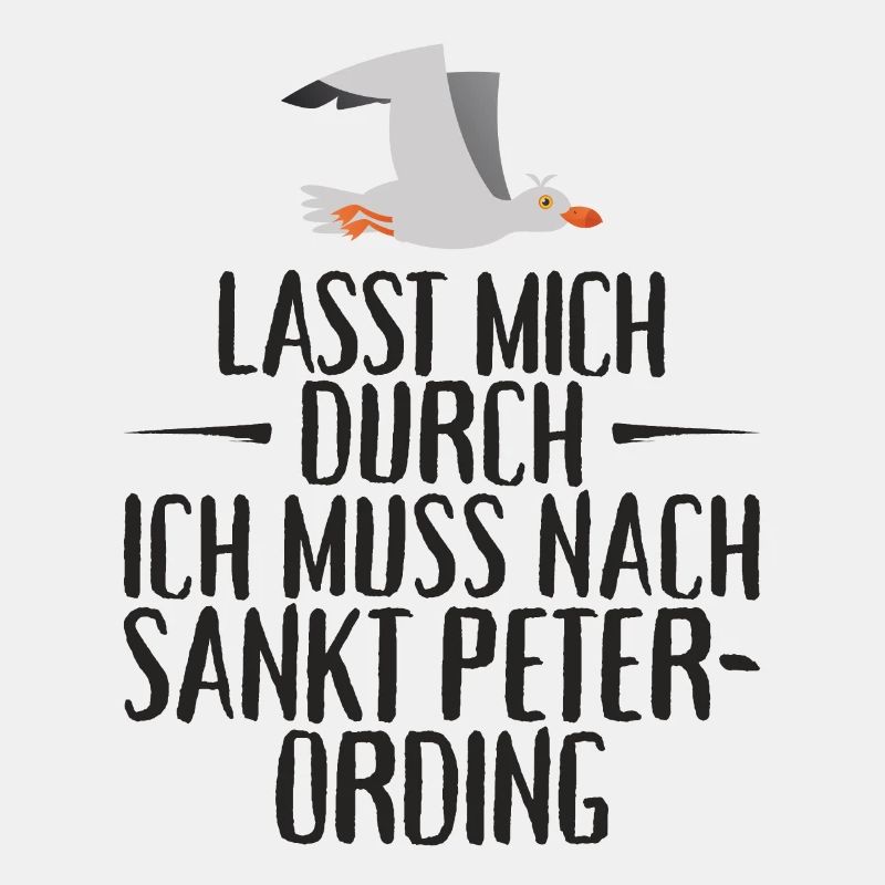 Lasst mich durch ich muss nach Sankt Peter Ording