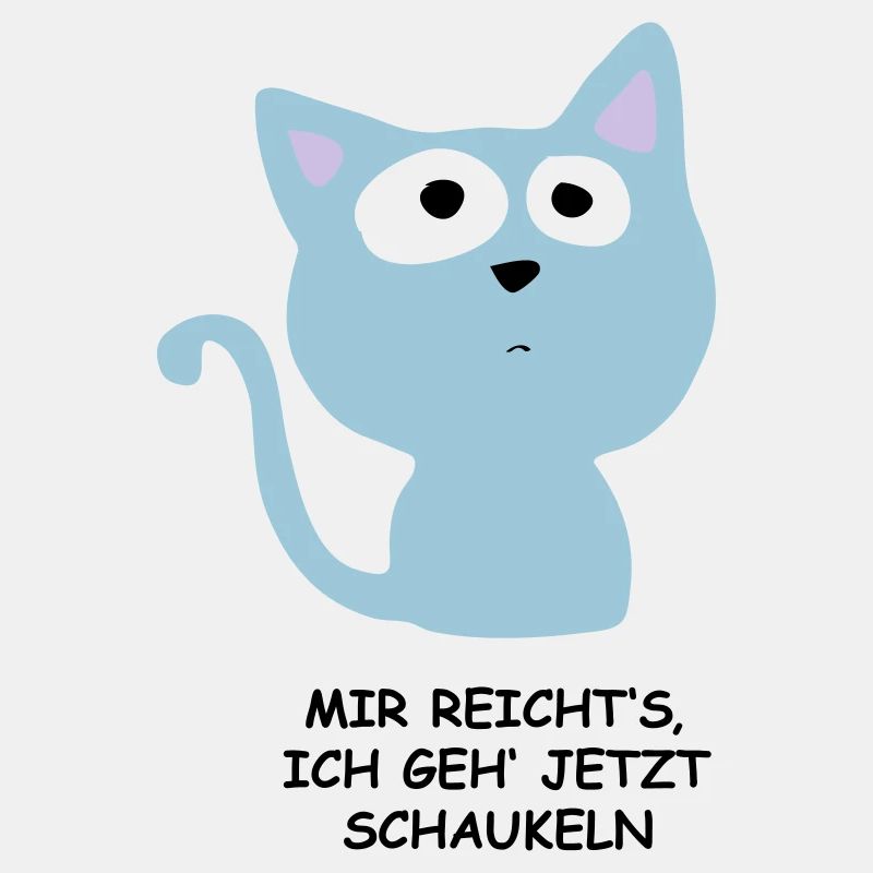 Süße Katze - Mir reichts, ich geh schaukeln