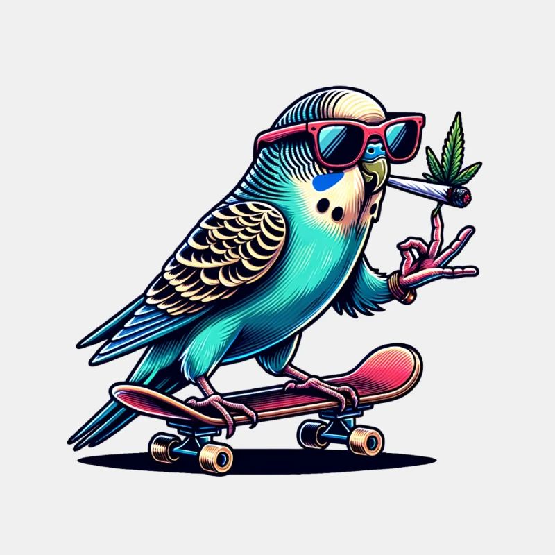 Blatant budgie
