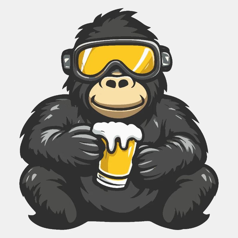 Gorilla Apres Ski Bier
