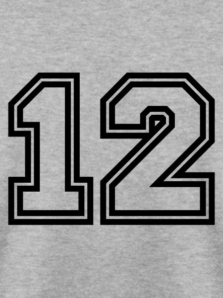 12 Zahl symbol