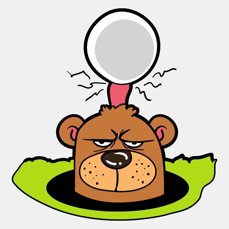 Gopher golf ball golf golfer golfer golf course
