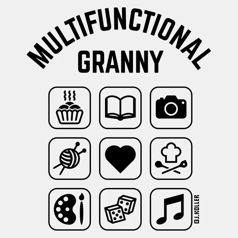 Multifunctional Granny (9 Icons)
