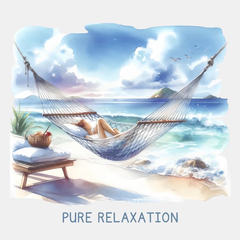 Beach hammock: of peace