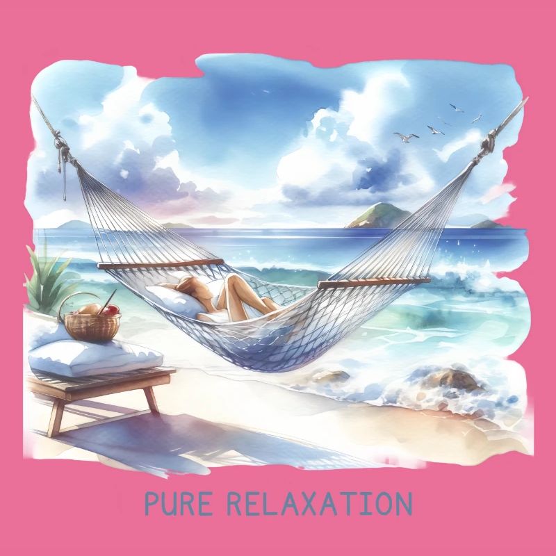 Strand-Hängematte: Ruheoase
