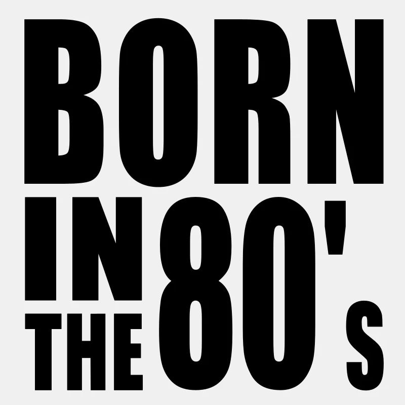 Né dans les années 80