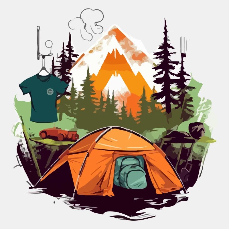 Mountain camping