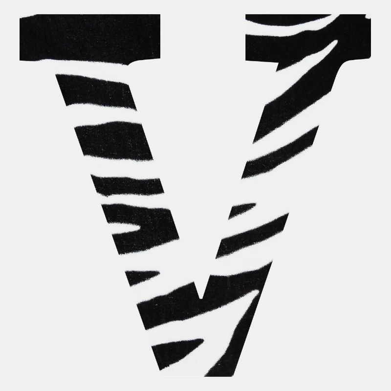 Buchstabe v zebra