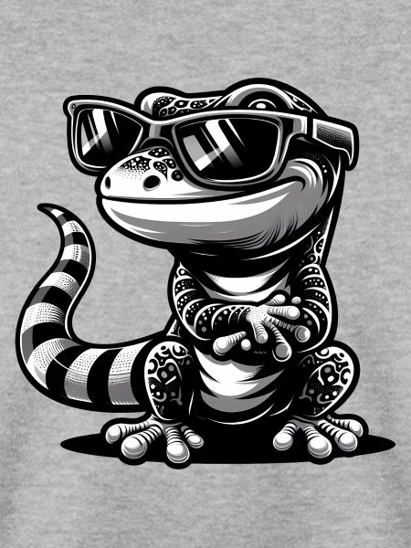 Gecko mit Sonnenbrille