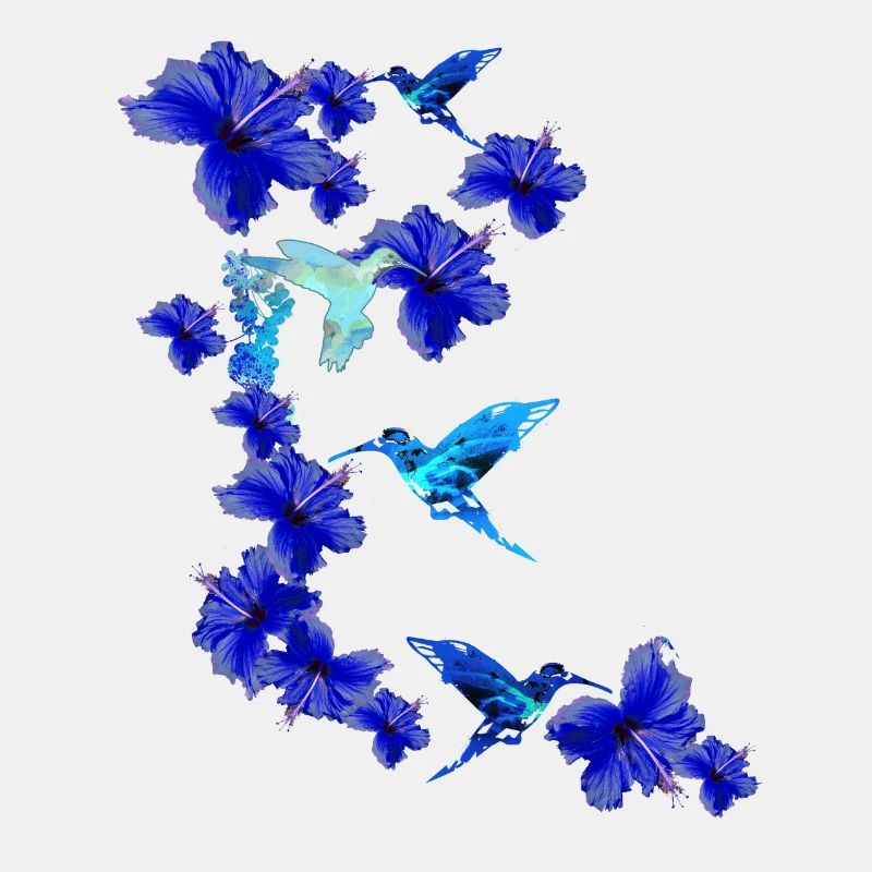 hibiscus,fleurs,fleurs,fleurs,colibri,floral