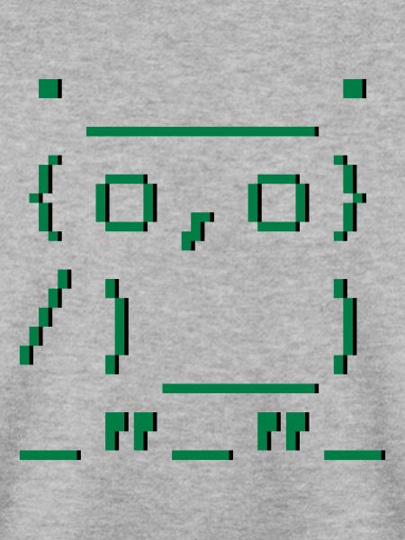 ASCII-art: owl - Eule