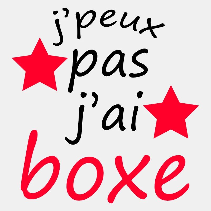 j'peux pas j'ai boxe
